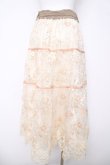 画像2: axes femme NOSTALGIE / フラワー刺繍スカート M 生成り Y-26-03-18-185-AX-OP-SZ-ZY (2)