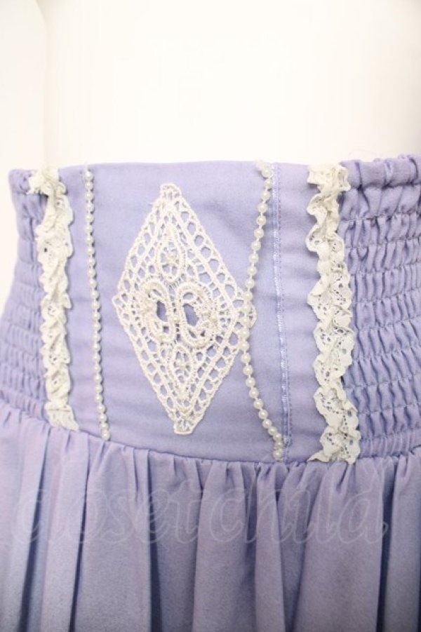 画像3: axes femme / 海グラデ柄ワンピース M ラベンダー Y-26-03-18-197-AX-OP-SZ-ZY (3)