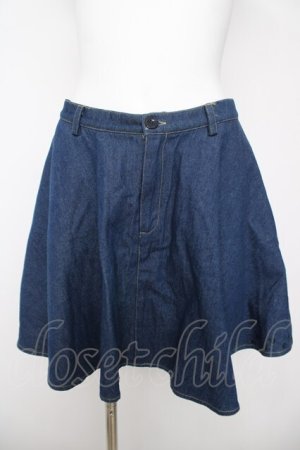 画像: Rydia / コビニャー刺繍デニムスカート M インディゴ Y-26-03-18-202-PU-SK-SZ-ZY