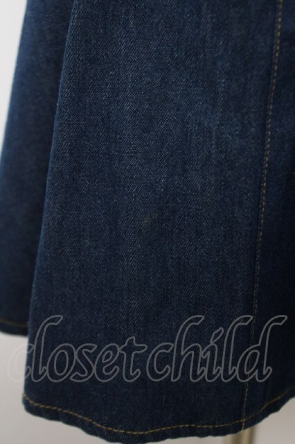 画像3: Rydia / コビニャー刺繍デニムスカート M インディゴ Y-26-03-18-202-PU-SK-SZ-ZY (3)