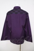 画像2: AXES-X / 矢羽根PT&桔梗刺繍シャツ  パープル Y-26-03-18-022-LO-BL-SZ-ZY (2)