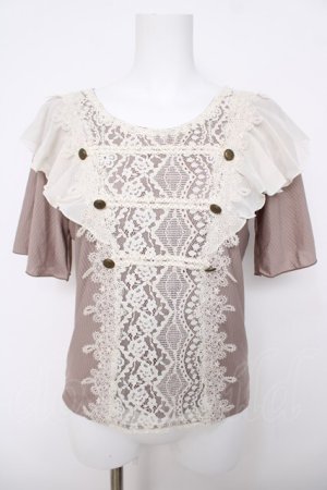 画像: axes femme / ナポレオン風プルオーバー M モカ Y-26-03-18-031-AX-TO-SZ-ZY