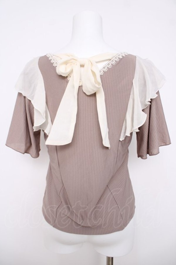 画像2: axes femme / ナポレオン風プルオーバー M モカ Y-26-03-18-031-AX-TO-SZ-ZY (2)