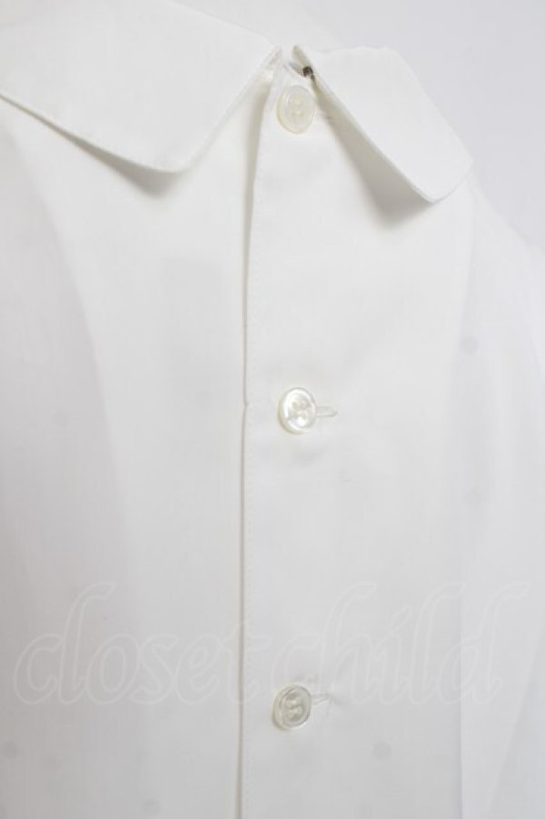 画像3: powder / 後ろあき半袖ブラウス F 白 Y-26-03-20-036-LO-BL-SZ-ZY (3)