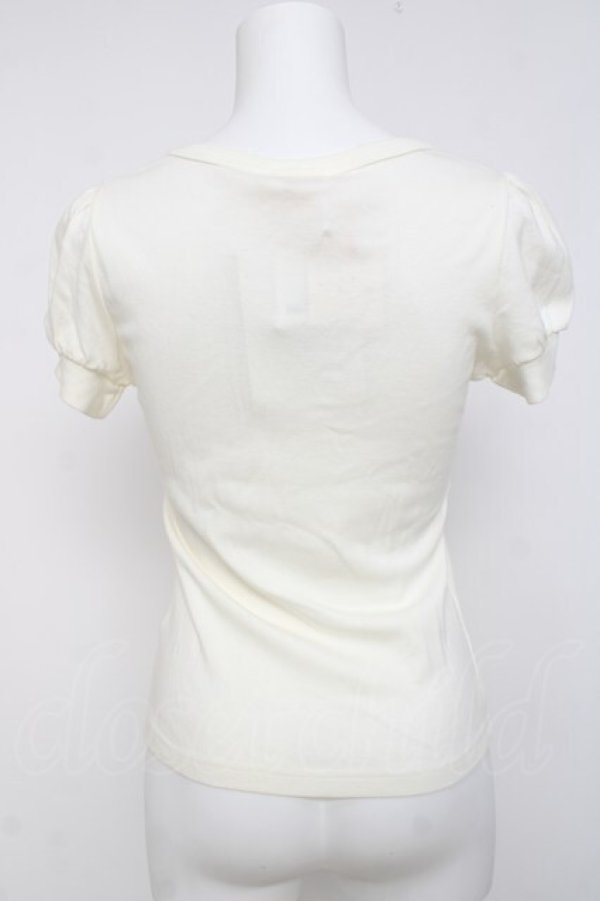 画像2: Emily Temple cute / マカロンパッケージカットソー  アイボリー Y-26-03-20-051-ET-TO-SZ-ZY (2)