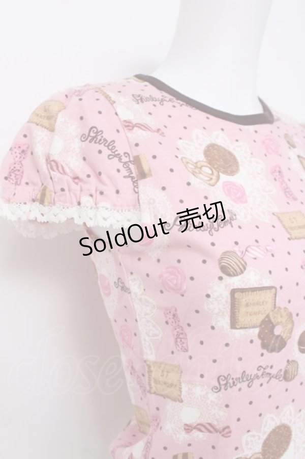 画像3: Shirley Temple / スイーツプリントカットソー 160 ピンク Y-26-03-20-052-ET-TO-SZ-ZY (3)