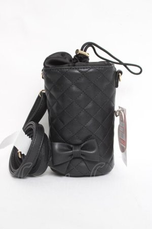 画像: m petit by misako / AM*ボトルケース  中黒 Y-26-03-20-007-LO-ZA-SZ-ZY