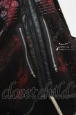 画像6: SEX POT ReVeNGe / PAINT ZIP LONG パーカー L ブラック/レッド Y-26-03-20-070-SP-TO-SZ-ZY (6)