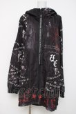画像1: SEX POT ReVeNGe / Salvation Rose NYLON LONG BLOUSON L ブラック Y-26-03-20-071-SP-JA-SZ-ZY (1)
