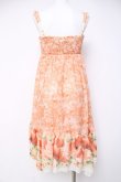 画像3: axes femme / パネル花柄ワンピース M オレンジ Y-26-03-20-089-AX-OP-SZ-ZY (3)