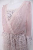 画像3: axes femme / ボリュームチュールワンピース M ピンク Y-26-03-20-093-AX-OP-SZ-ZY (3)