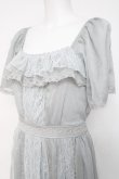 画像2: axes femme / レース切替フレア袖ワンピース M ミント Y-26-03-20-095-AX-OP-SZ-ZY (2)
