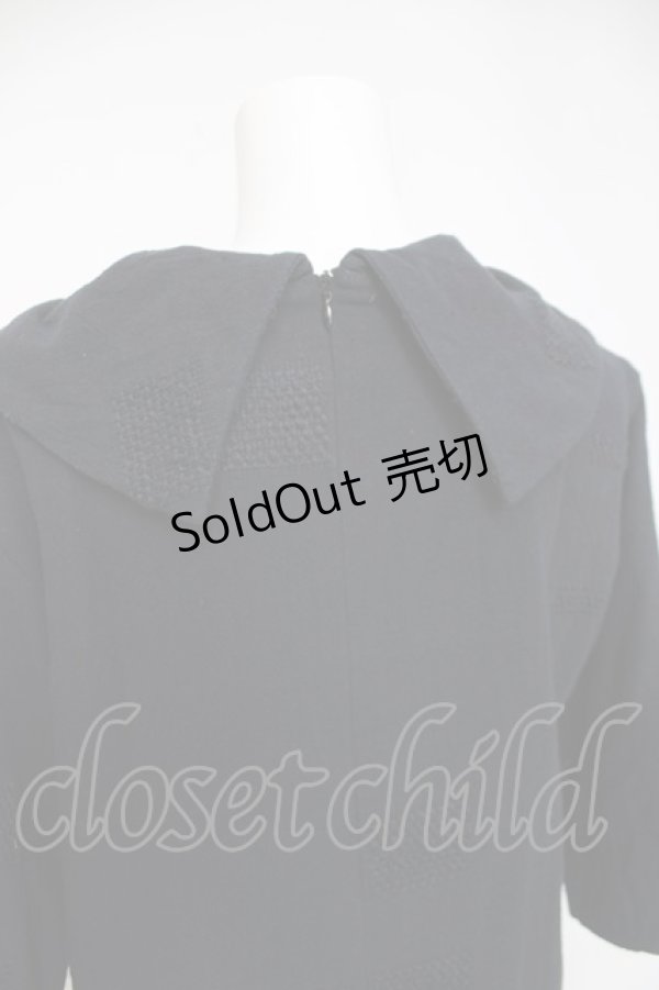 画像3: powder / コットンロングワンピース F 紺 Y-26-03-20-107-LO-OP-SZ-ZY (3)