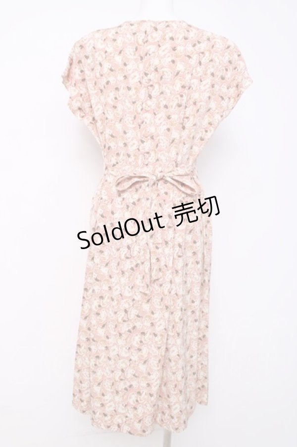 画像3: PINK HOUSE / カーネーション総柄ワンピース F ピンク Y-26-03-20-116-LO-OP-SZ-ZY (3)