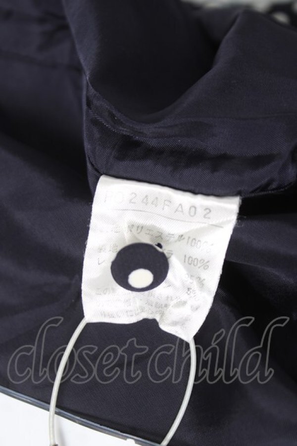 画像5: INGEBORG / 襟レースドットワンピース F 黒 Y-26-03-20-117-LO-OP-SZ-ZY (5)