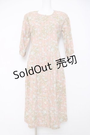 画像: PINK HOUSE / 勿忘草柄ワンピース F ピンク Y-26-03-20-122-LO-OP-SZ-ZY