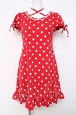 画像1: Angelic Pretty / ポルカドットカットワンピース  赤 Y-26-03-20-129-AP-OP-SZ-ZY (1)
