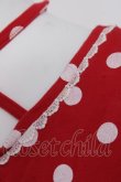 画像2: Angelic Pretty / ポルカドットカットワンピース  赤 Y-26-03-20-129-AP-OP-SZ-ZY (2)