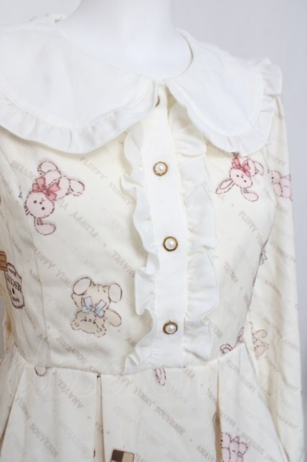 画像3: Amavel / FLUFFY YUMMY SOUVENIRワンピース F アイボリー Y-26-03-20-134-CA-OP-SZ-ZY (3)