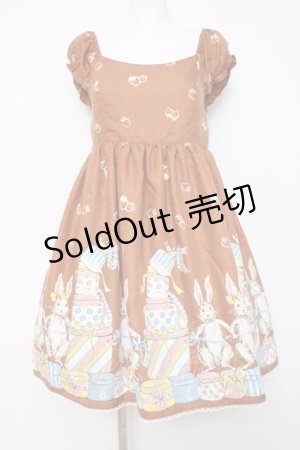 画像: Emily Temple cute / BUNNY BOXワンピース  ブラウン Y-26-03-20-141-ET-OP-SZ-ZY