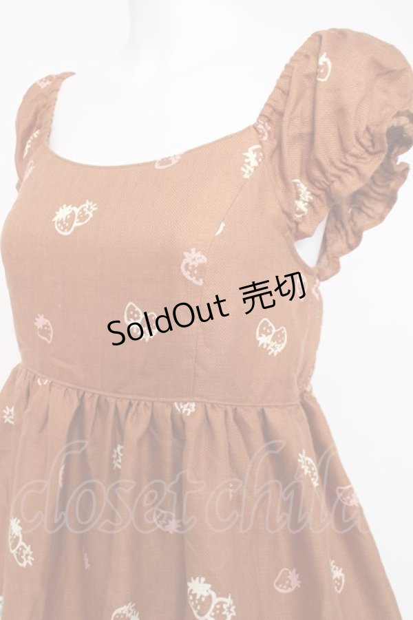 画像3: Emily Temple cute / BUNNY BOXワンピース  ブラウン Y-26-03-20-141-ET-OP-SZ-ZY (3)