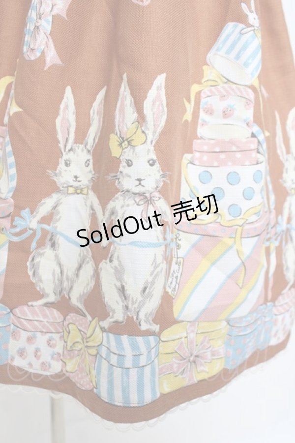 画像4: Emily Temple cute / BUNNY BOXワンピース  ブラウン Y-26-03-20-141-ET-OP-SZ-ZY (4)