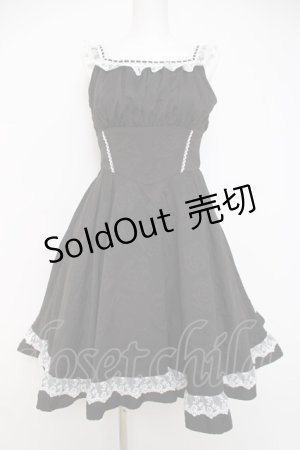 画像: Eri Aino's collaboration / マノン・ローズ ジャンパースカート S 中黒 Y-26-03-20-148-LO-OP-SZ-ZY