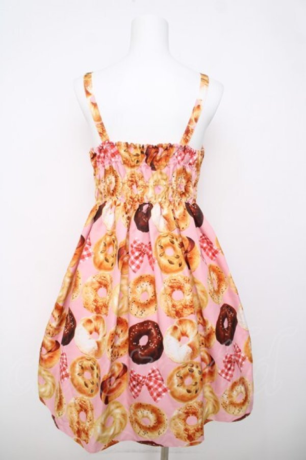 画像2: Emily Temple cute / manyベーグルキャミソールワンピース  ピンク Y-26-03-20-151-ET-OP-SZ-ZY (2)