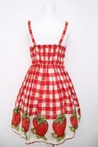 画像2: Emily Temple cute / berryギンガムダブルリボンワンピース  赤 Y-26-03-20-152-ET-OP-SZ-ZY (2)