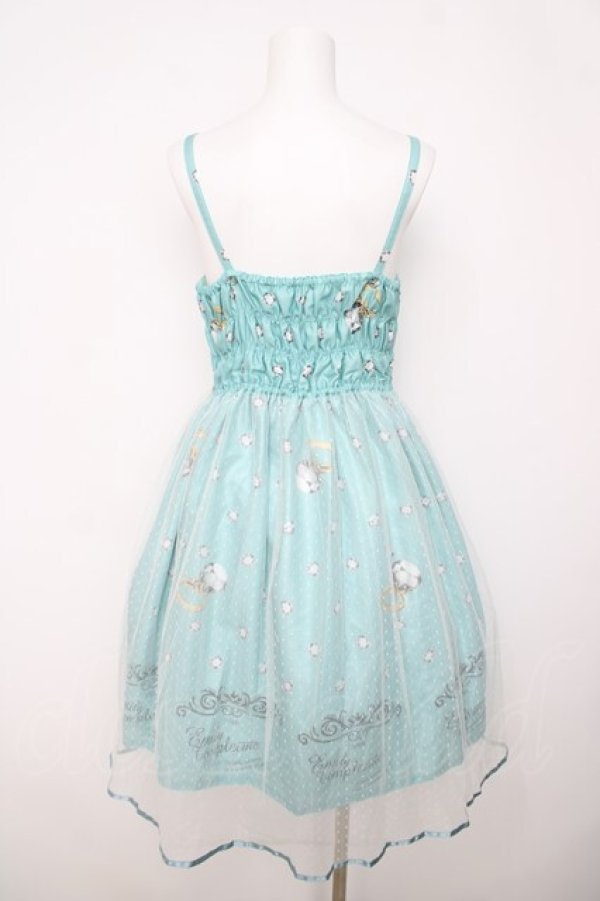 画像2: Emily Temple cute / Brilliantキャミソールワンピース  ミントグリーン Y-26-03-20-155-ET-OP-SZ-ZY (2)