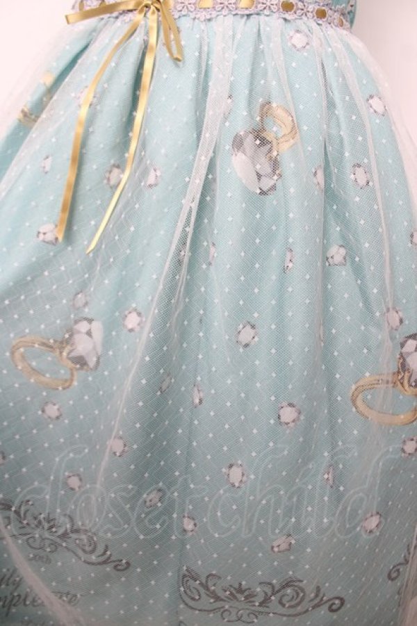 画像3: Emily Temple cute / Brilliantキャミソールワンピース  ミントグリーン Y-26-03-20-155-ET-OP-SZ-ZY (3)