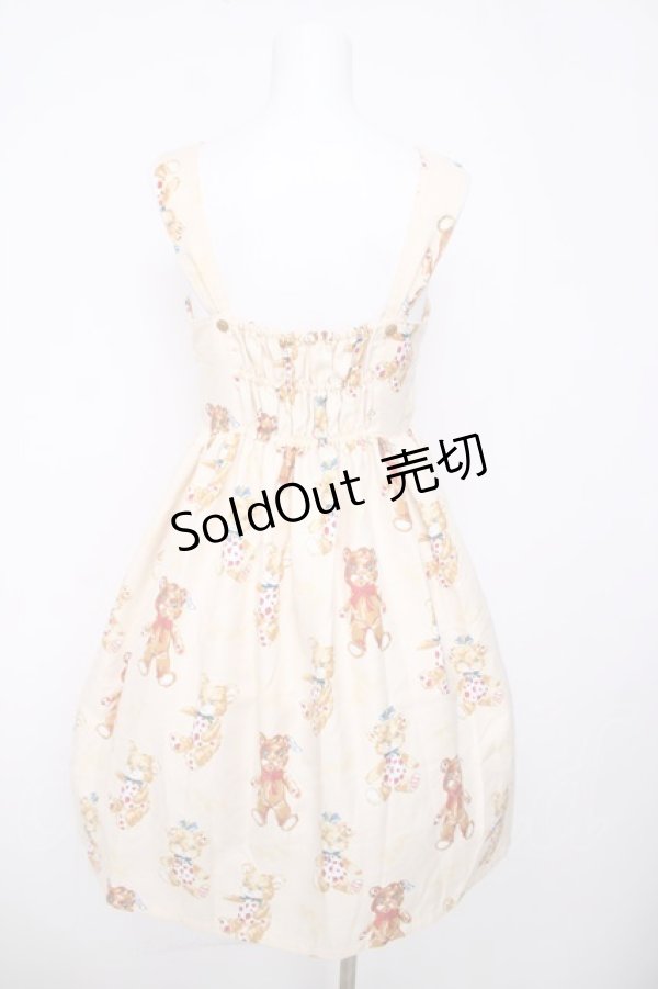 画像2: Emily Temple cute / MILKY TEDDYノースリーブワンピース  アイボリー Y-26-03-20-159-ET-OP-SZ-ZY (2)