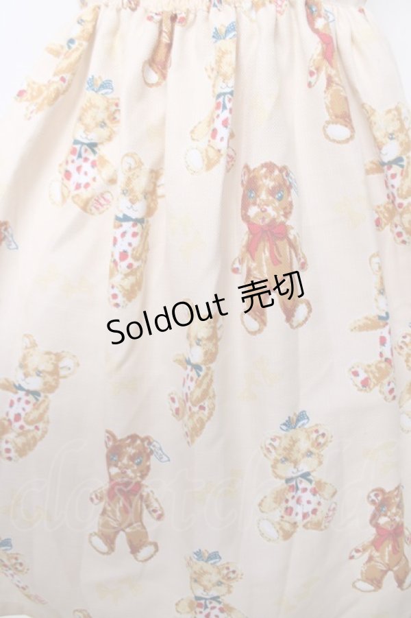 画像3: Emily Temple cute / MILKY TEDDYノースリーブワンピース  アイボリー Y-26-03-20-159-ET-OP-SZ-ZY (3)