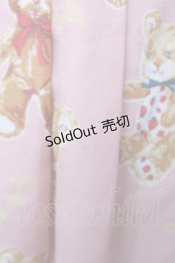 画像4: Emily Temple cute / MILKY TEDDYノースリーブワンピース  ピンク Y-26-03-20-160-ET-OP-SZ-ZY (4)