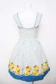 画像2: Emily Temple cute / 水玉あひるジャンパースカート  青 Y-26-03-20-164-ET-OP-SZ-ZY (2)