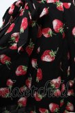 画像3: Jane Marple / Veryストロベリーレースアップミニドレス M ブラック Y-26-03-20-168-JM-OP-SZ-ZY (3)