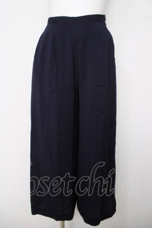 画像: INGEBORG / フレアパンツ  紺 Y-26-03-20-178-LO-PA-SZ-ZY