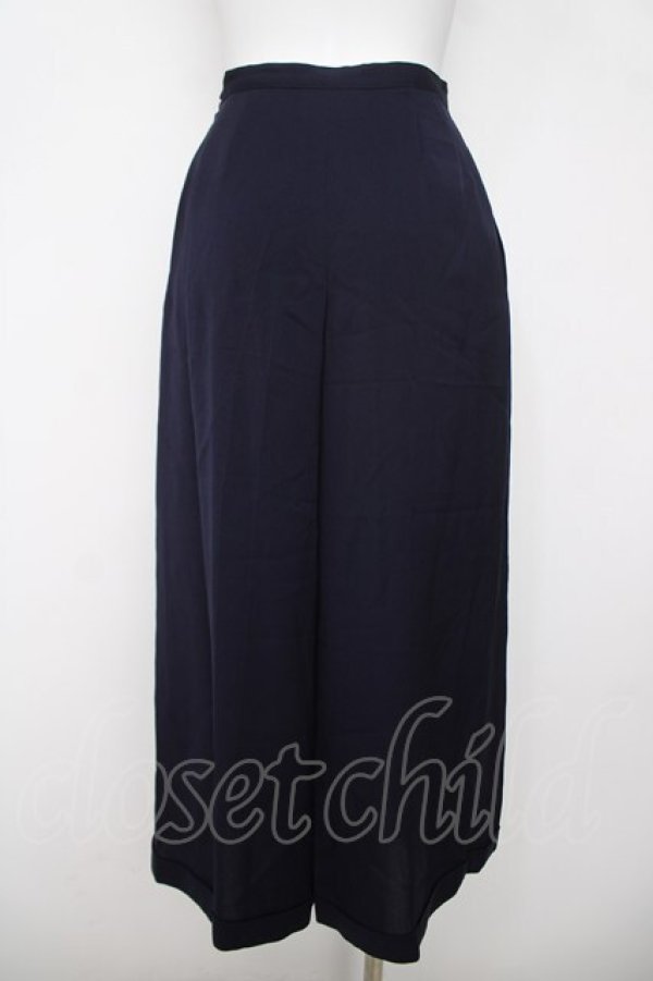 画像2: INGEBORG / フレアパンツ  紺 Y-26-03-20-178-LO-PA-SZ-ZY (2)