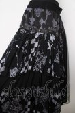 画像3: SEX POT ReVeNGe / GRIMMレイヤードスカート  黒×グレー Y-26-03-20-203-SP-SK-SZ-ZY (3)