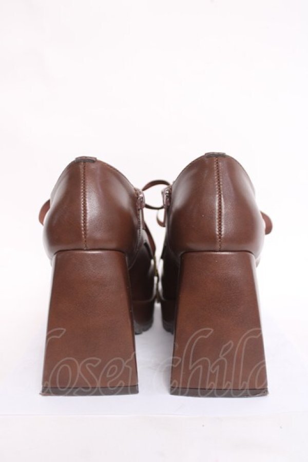 画像3: axes femme POETIQUE / レースアップシューズ S 茶 Y-26-03-20-020-AX-SH-SZ-ZY (3)