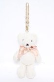 画像1: Maison de FLEUR / Snow crystal ベアチャーム F ピンクゴールド Y-26-03-21-001-LO-ZA-SZ-ZY (1)