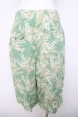 画像2: INGEBORG / すずらん柄パンツ  グリーン Y-26-03-21-057-LO-PA-SZ-ZY (2)