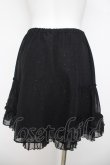 画像2: Emily Temple cute / ラメドットジョーゼットスカート  黒 Y-26-03-21-065-ET-SK-SZ-ZY (2)