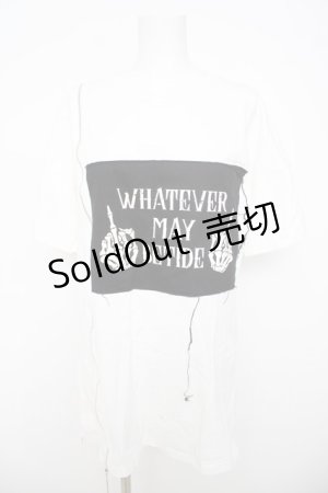 画像: HELL CAT PUNKS / ZIPロングTシャツ F 白 Y-26-03-21-032-PU-TO-SZ-ZY