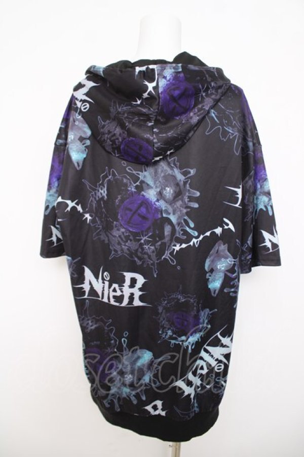 画像2: NieR Clothing / 転写ZIPパーカー   Y-26-03-21-037-PU-TO-SZ-ZY (2)