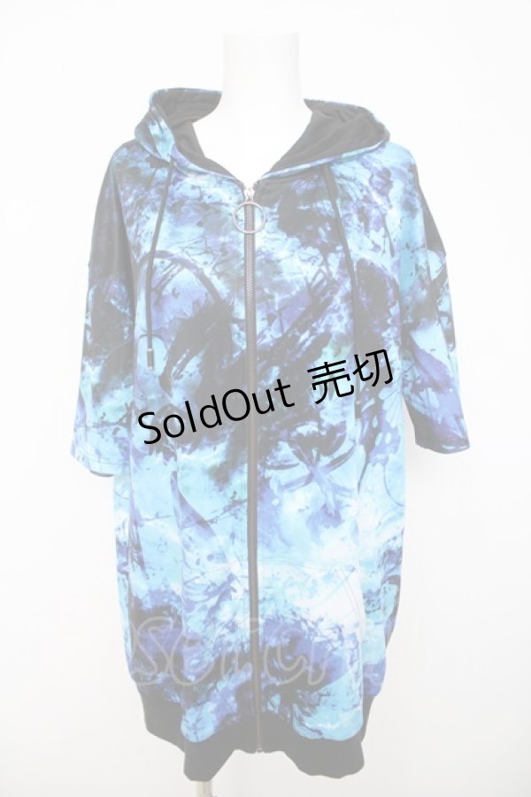 画像1: NieR Clothing / 転写ZIPパーカー   Y-26-03-21-038-PU-TO-SZ-ZY (1)