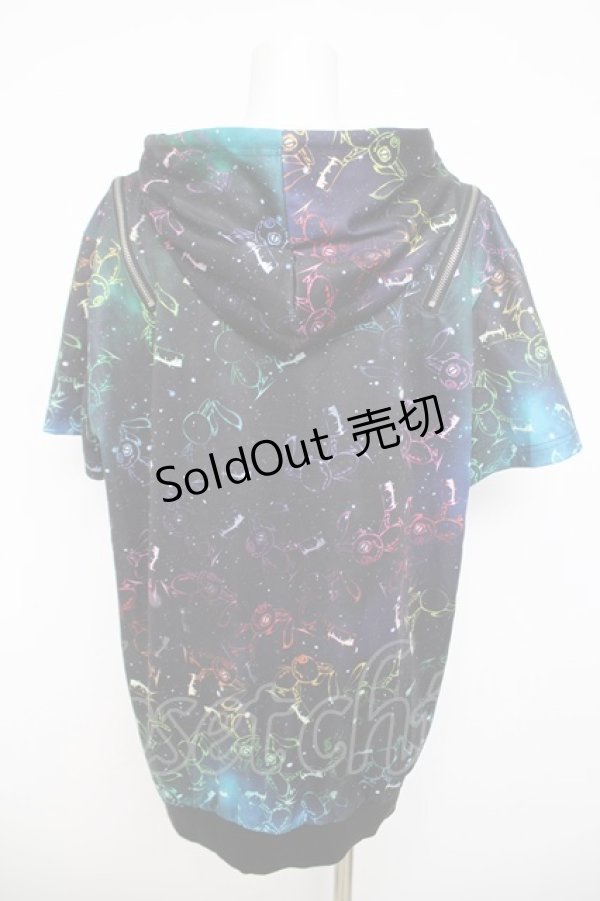 画像2: NieR Clothing / 転写ZIPパーカー   Y-26-03-21-039-PU-TO-SZ-ZY (2)