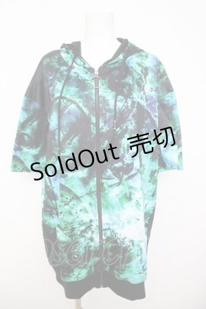 画像: NieR Clothing / 転写ZIPパーカー   Y-26-03-21-041-PU-TO-SZ-ZY