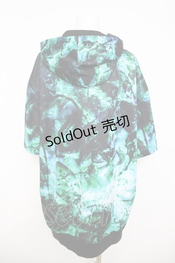 画像2: NieR Clothing / 転写ZIPパーカー   Y-26-03-21-041-PU-TO-SZ-ZY (2)