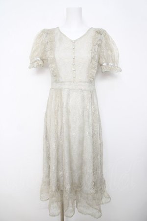 画像: evelyn / ウエストリボンレースワンピース  ミント Y-26-03-22-046-LO-OP-SZ-ZY